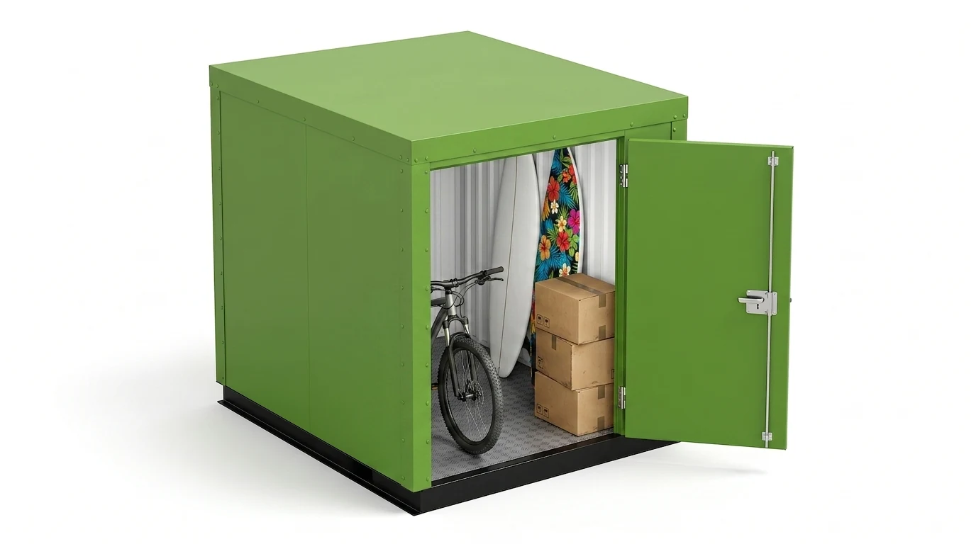 Drive-Up Small filled with realistic items